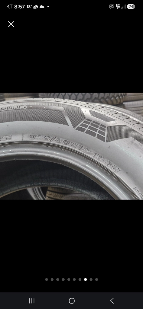 장착비 무료! 넥센타이어 로디안 GTX 235/60R18 103H 4본 이미지