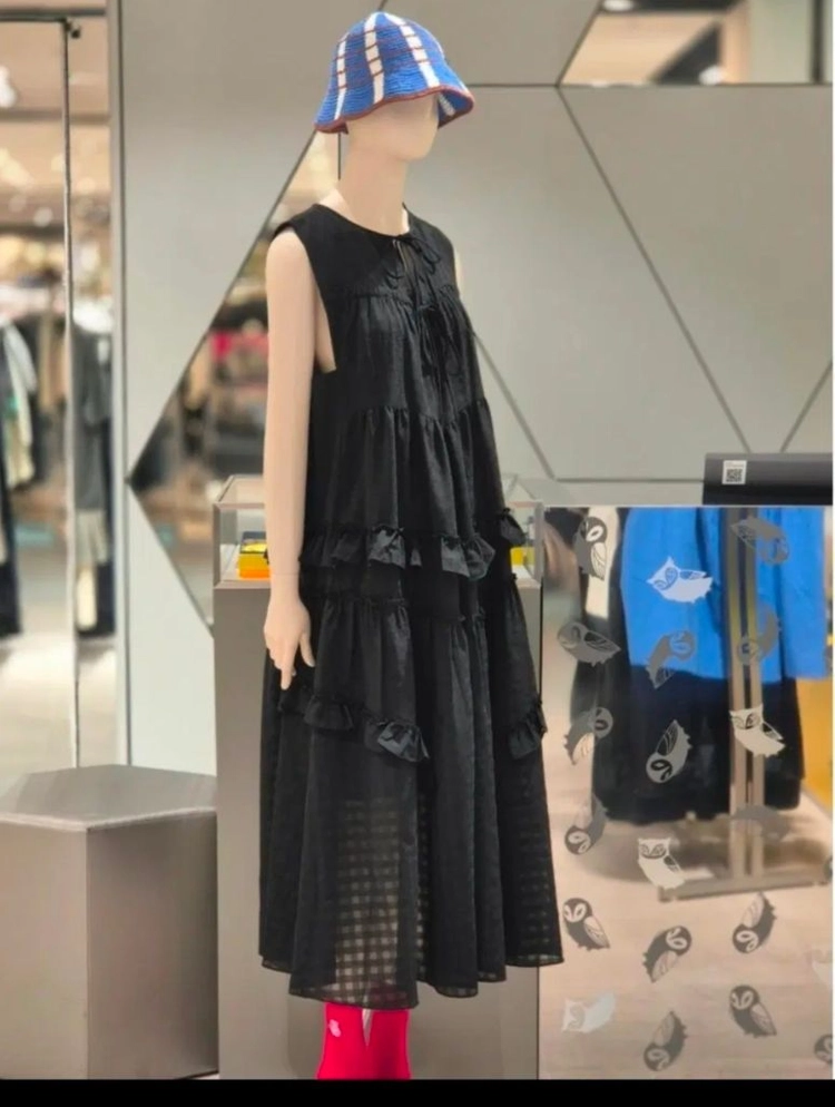 럭키슈에뜨 프릴롱원피스 이미지