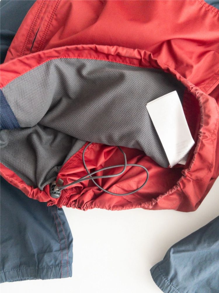 파타고니아 네이비/레드 투톤 후디드 바람막이 XS 이미지