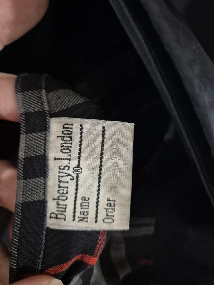 [100]버버리 빈티지 트렌치코트 가을 이미지