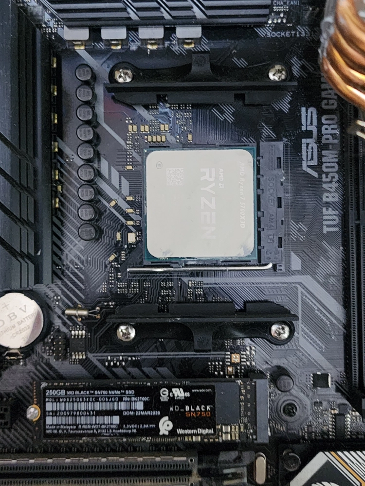 부품 b450m 메인보드,지스킬 ddr4 32기가,공랭쿨러 이미지