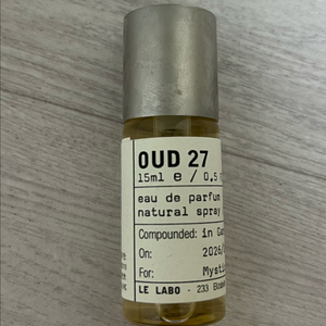 르라보 우드27 향수 15ML 새상품 이미지