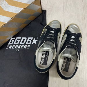 (정품) 골든구스 실버 블랙 36 이미지