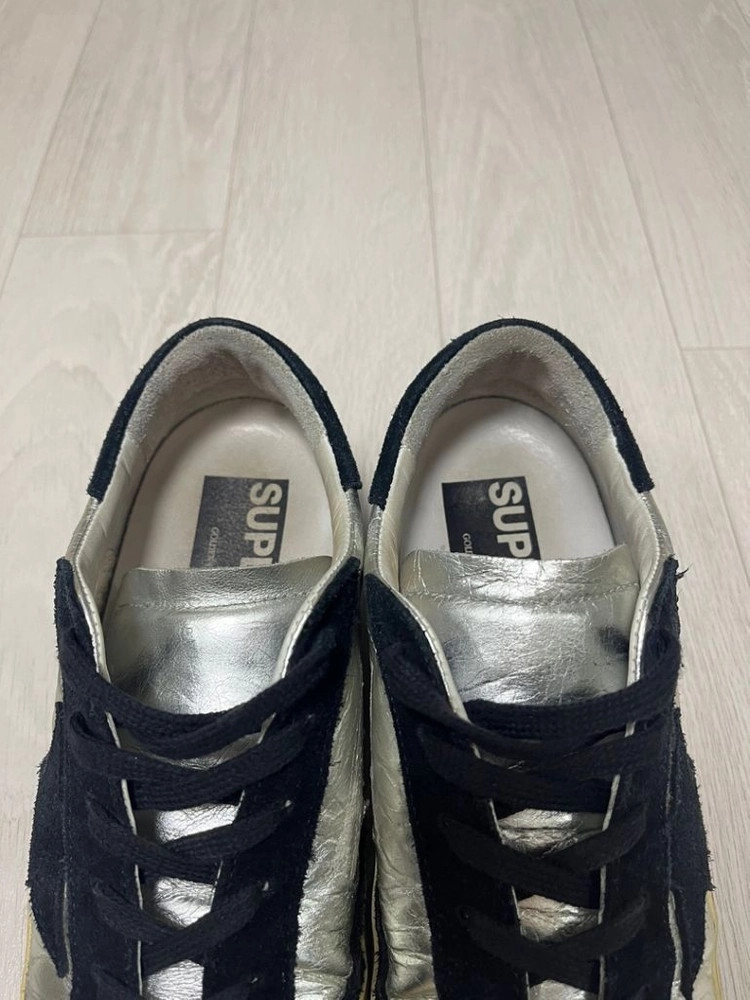 (정품) 골든구스 실버 블랙 36 이미지