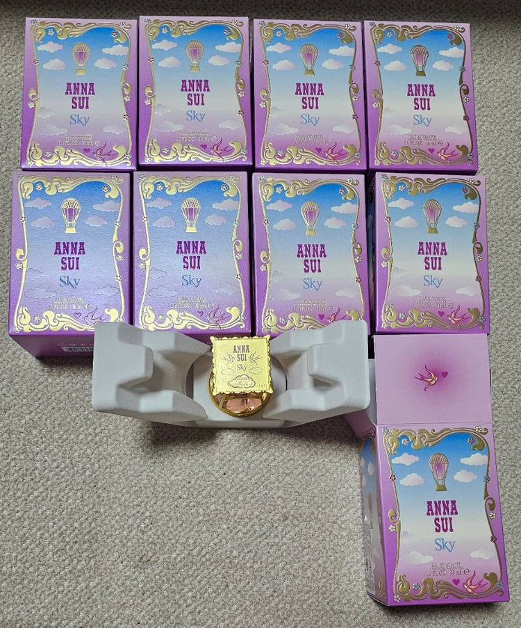국문택 정품 안나수이 스카이 오드 뚜왈렛 30ml 미개봉 새상품 9개 팝니다 이미지