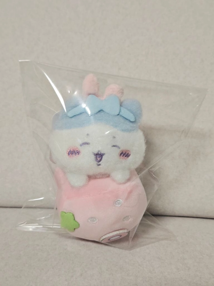 먼작귀 딸기우사기 딸기모몽가 딸기치이카와 딸기하치와레인형키링 이미지