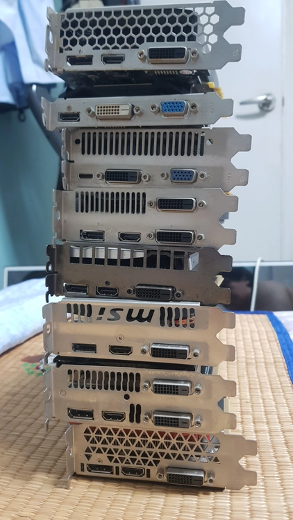 GTX 1060 1050 GTX750 저가 보급형 그래픽 카드 VGA 판매 합니다 이미지
