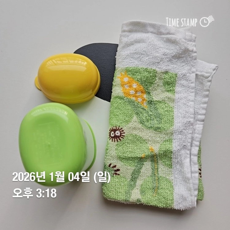 이웃집 토토로 수건 및 수건통 (손수건) 이미지
