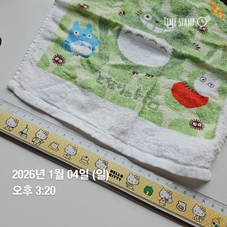 이웃집 토토로 수건 및 수건통 (손수건) 이미지