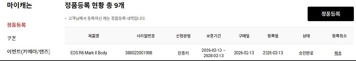 캐논 r6 mark2 카메라 이미지