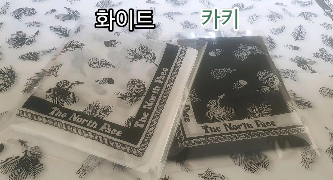 [노스페이스 반다나 ]파인콘 2장1세트 9,000원 이미지