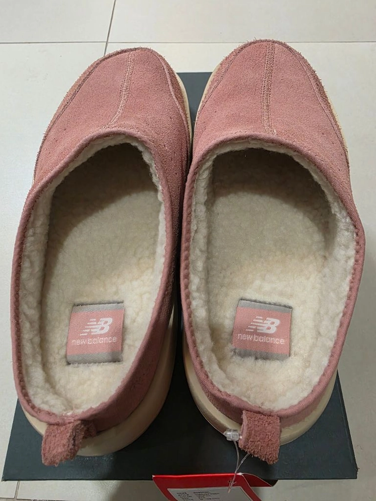 새상품_뉴발란스 천연가죽 슬리퍼 270(mdae in Kor) 이미지