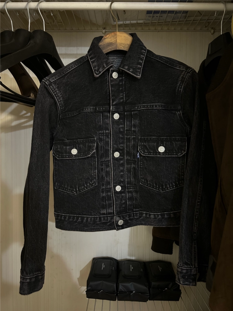 리바이스 LMC Blue Tab 데님 자켓 블랙 이미지