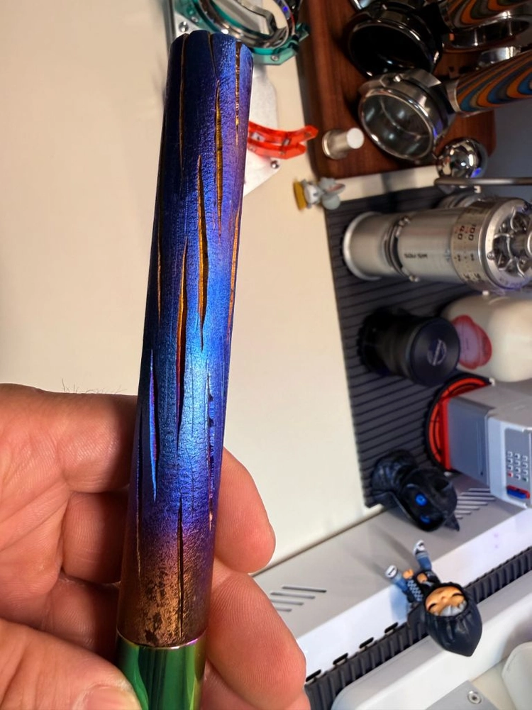 (E61)58mm 순티 균열 커피 포터필터 손잡이, 컬렉션급 이미지