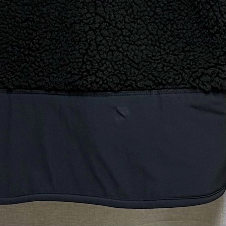 언더아머 쉐르파 플리스 후드 자켓 블랙 XXL 이미지