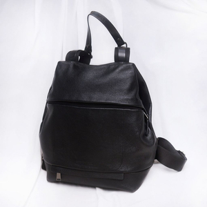 만다리나덕 사가도스 (SAC A DOS) 소프트 그레인 레더 백팩 이미지