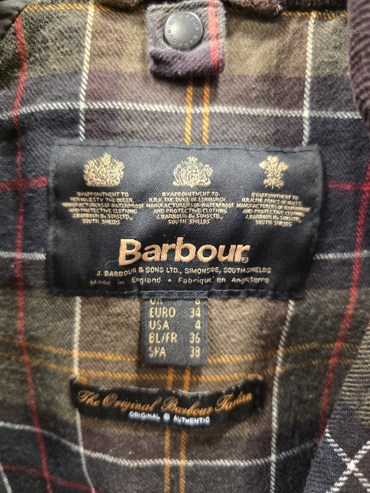 바버 비드넬 왁스 자켓 UK4(XS~S) 이미지