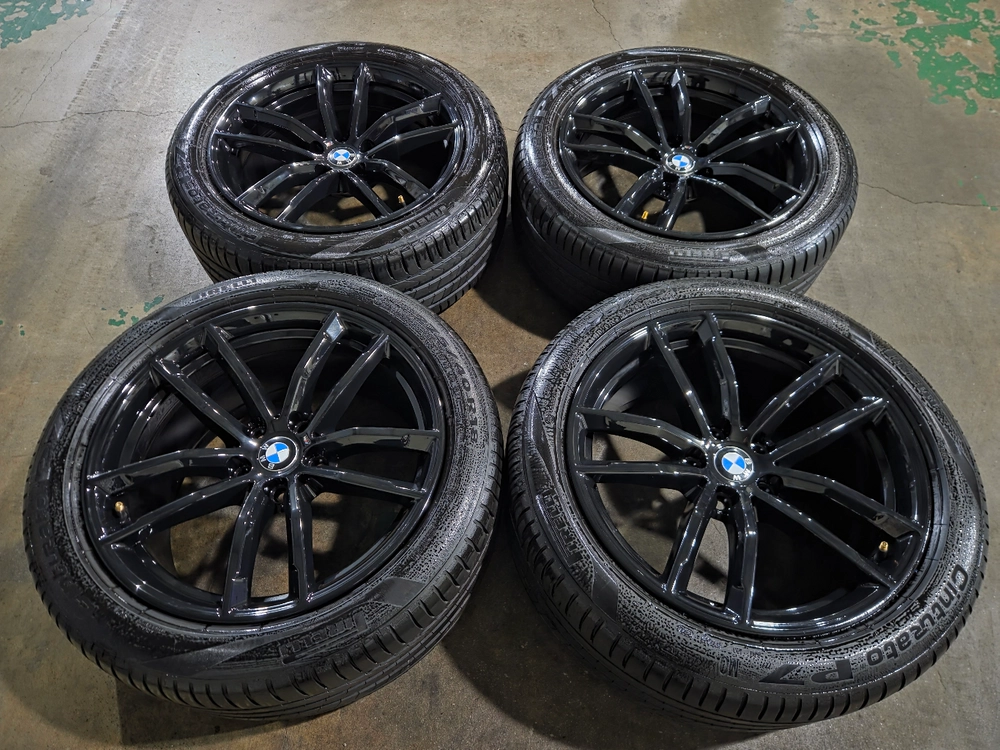 BMW G30 5시리즈 662M 18인치 블랙 휠타이어 - 안심되는 중고거래