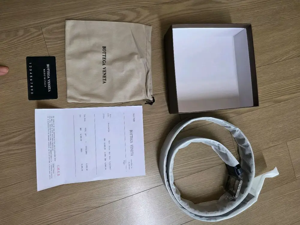 보테가베네타 벨트 이미지