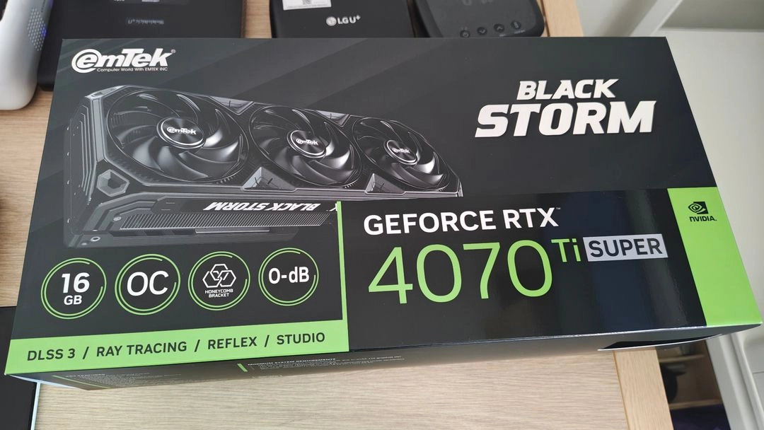 이엠텍 RTX 4070TI SUPER(안전) 이미지