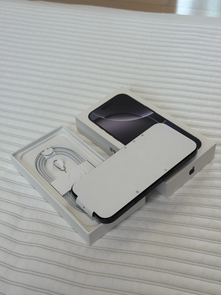 iPhone 16 Pro 256GB 블랙티타늄 직거래 급처 이미지