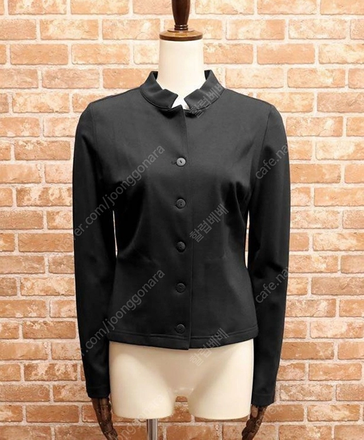 새상품 사라파치니 /S/여성 스트레치 자켓 블랙 상의 이미지