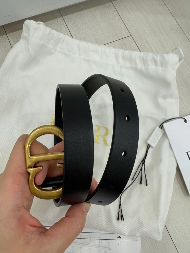 디올 새들벨트 70 새상품 이미지