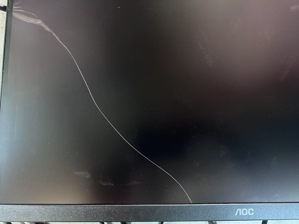액정 파손)AOC Q27G4 게이밍 모니터 27인치 QHD 144Hz 이미지