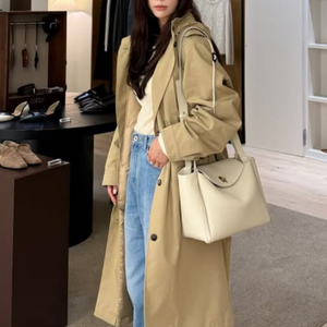 유메르 후드 트렌치코트 내피있음 이미지