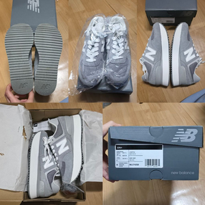 뉴발란스 574 그레이 우먼즈 WL574ZSD, 245사이즈 이미지