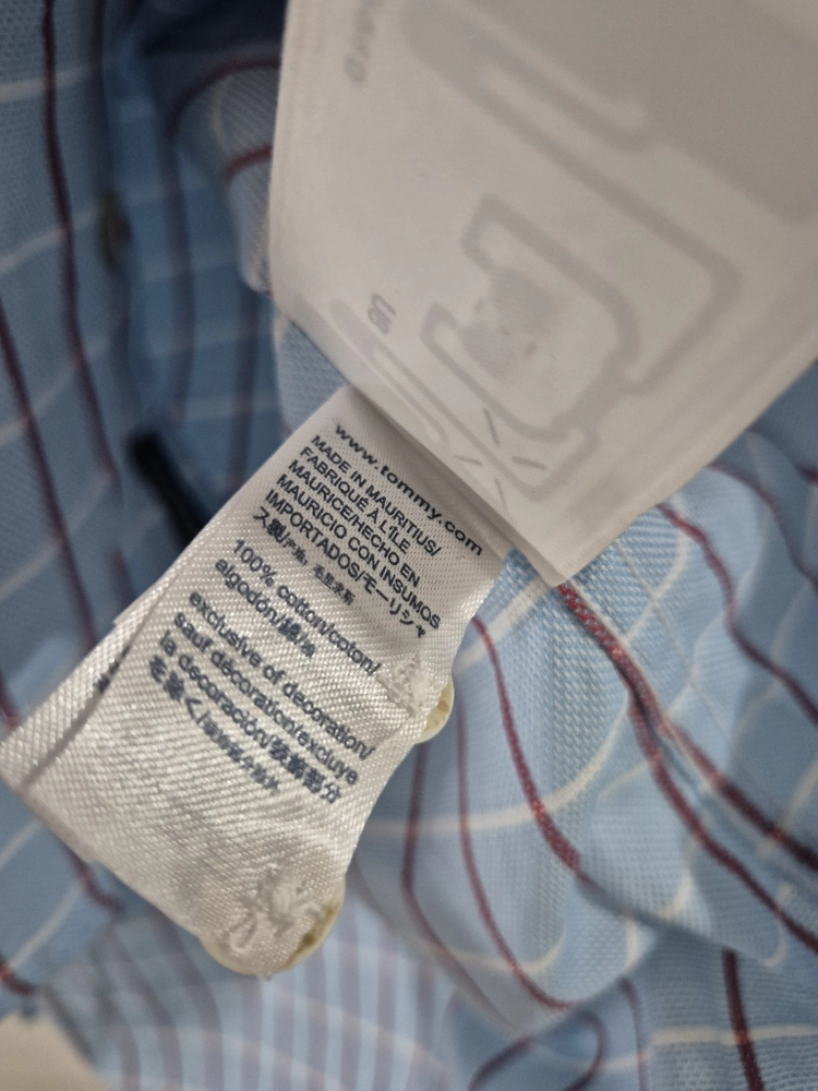 [공용]타미힐피거 체크셔츠 긴팔 이미지