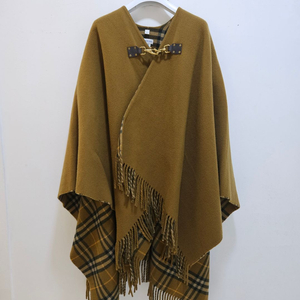 [중고명품 럭스올 울산점] 버버리 24FW 체크 울 케이프 8096632 이미지