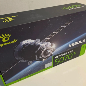 [미개봉 새제품] RTX 5070 Ti 16GB 그래픽카드 MANLI 만리 NEBULA 네뷸라 이미지