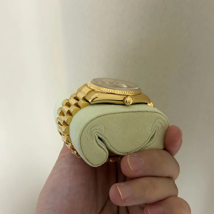 롤렉스 데이데이트 118238 샴페인 텐포 금통 36 36mm 인그레이빙 신형버클 이미지