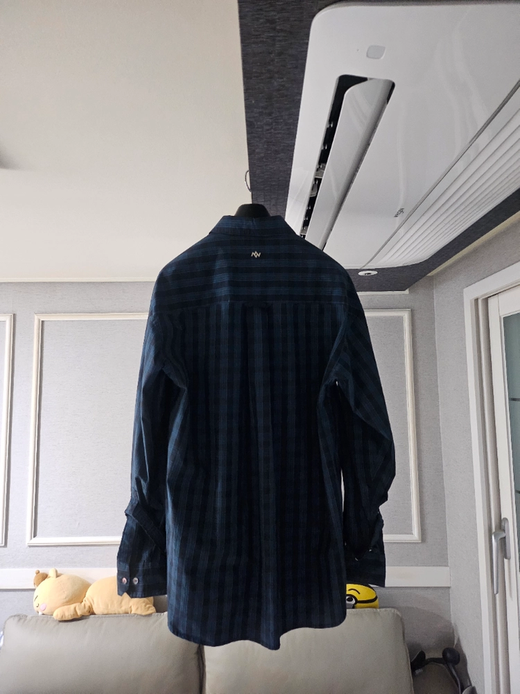 [거의 새것] 송지오 지제로 체크 셔츠 남방 M 이미지