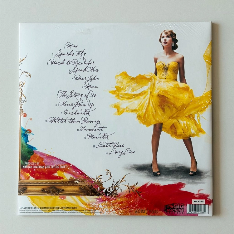 테일러 스위프트 Speak Now RSD 클리어 스모크 LP 새상품 이미지