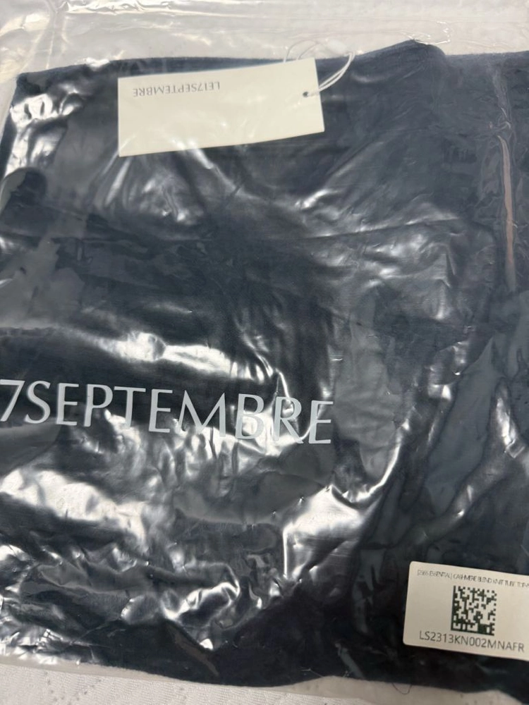 le17septembre CASHMERE BLEND KNIT TUBE TOP 튜브 탑 이미지