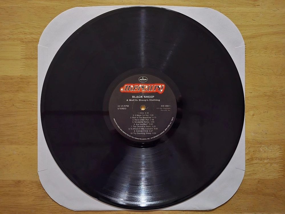 LP 레코드 Black Sheep 블랙 쉽 - A Wolf In Sheeps Clothing 미국반 이미지