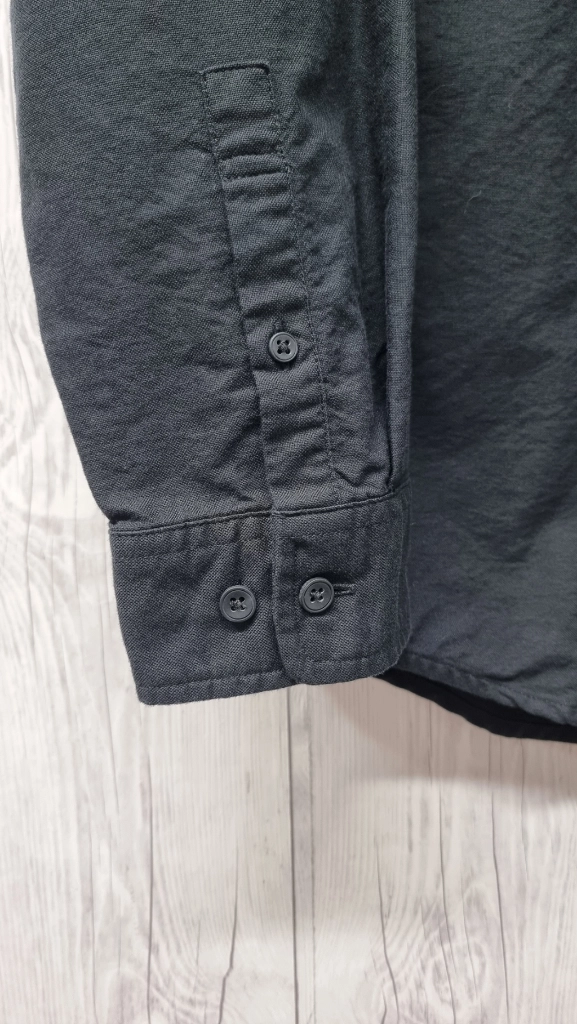 [미착용 새상품] 무신사스탠다드 베이식 옥스포드 셔츠 블랙 2XL(110) MM0SL4Z01 / 무탠다드 이미지