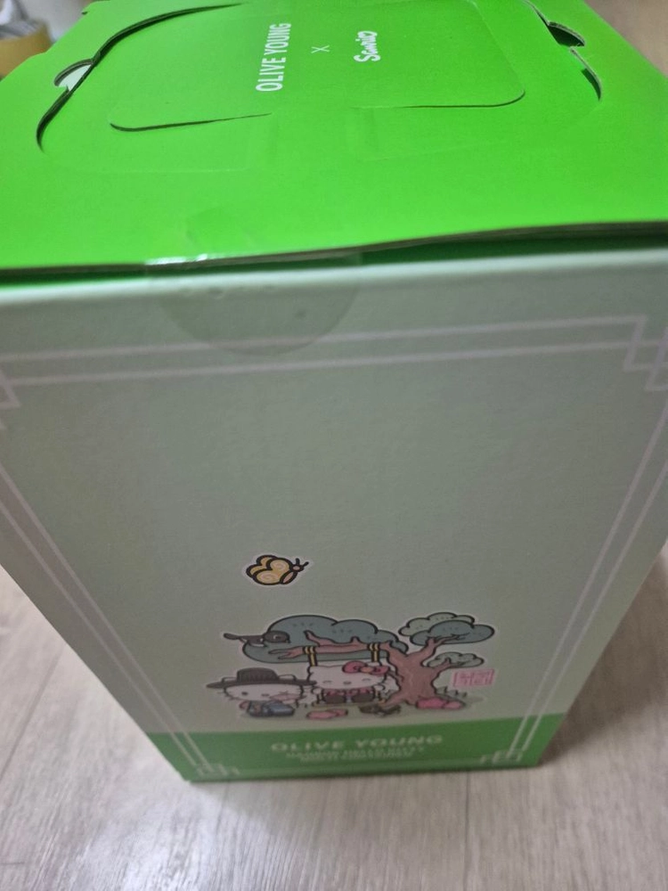 (미개봉)올리브영 한복 헬로키티 멀티 컨테이너 이미지
