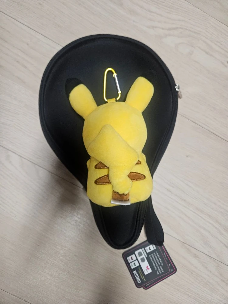 버터플라이 탁구채 케이스 + 피카츄 탁구공 케이스 이미지