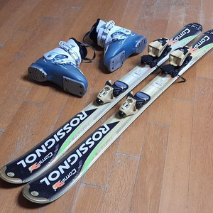 아동용 스키 세트(스키 110cm, 부츠200~205mm) 이미지