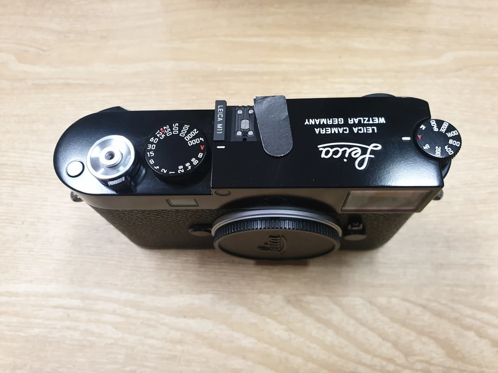 LEICAM 11 Glossy Black Paint Finish 이미지