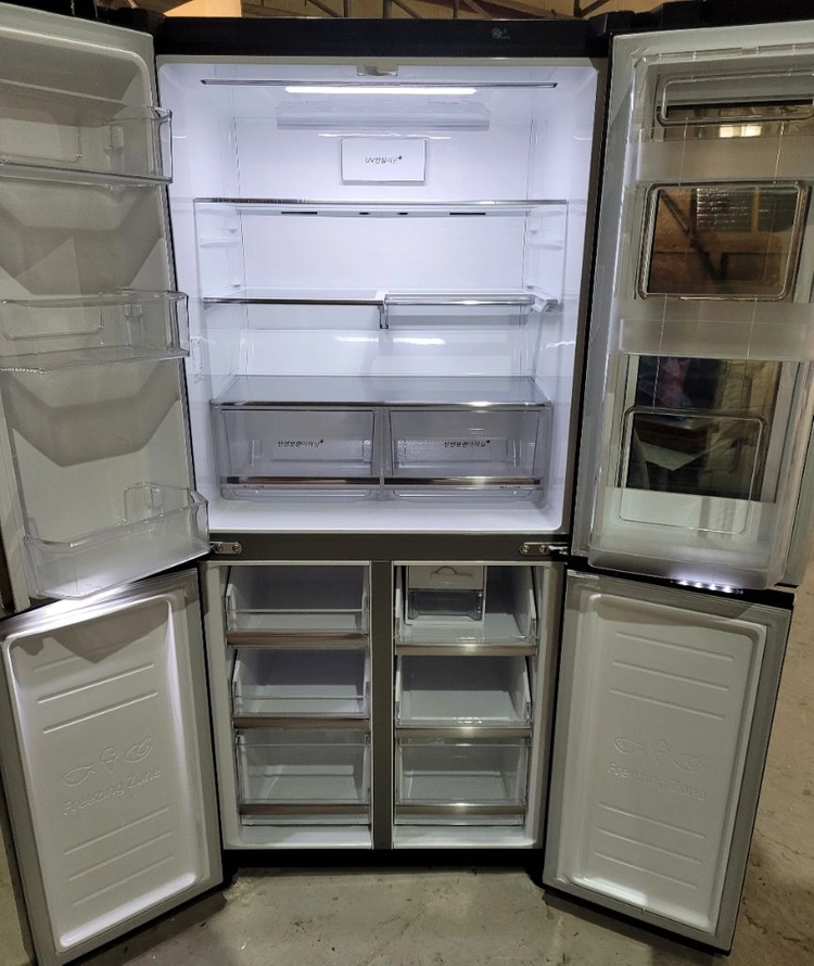 LG 4도어 냉장고 530L 세미빌트인 노크온 냉장고 F531MC75 이미지