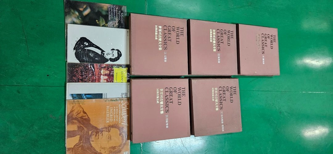 lp레코드판 세계의 음악 대전집 교향곡 이미지