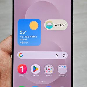 갤럭시 S25엣지 실버 256GB 싸게 팝니다. 이미지