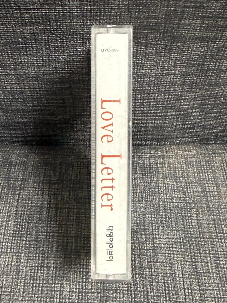 영화 Love Letter OST 카세트 테이프 이미지