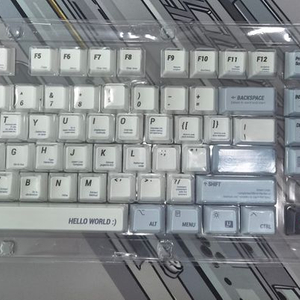 알리발 프로그래머 PBT 키보드키캡 108키 이미지