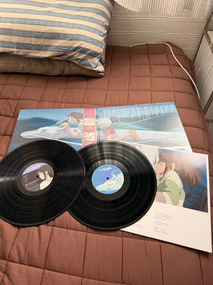 애니메이션 OST LP 레코드 2장 세트 이미지