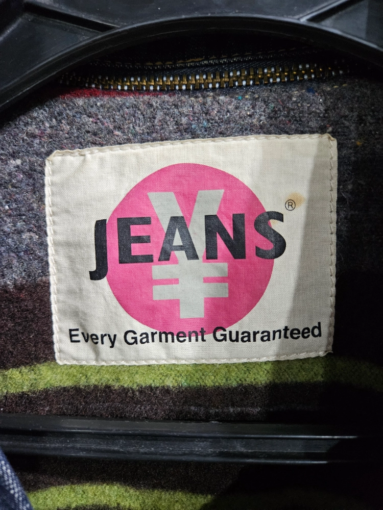 YEN JEANS 진청 남성 슬림핏 95 빈티지 라이더 데님자켓 이미지